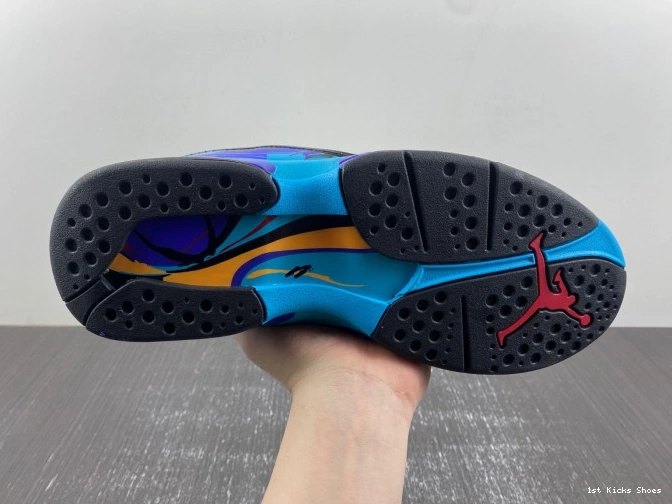 1st Kicks 305381-025 (2015) Retro 8 Jordan Aqua 0726